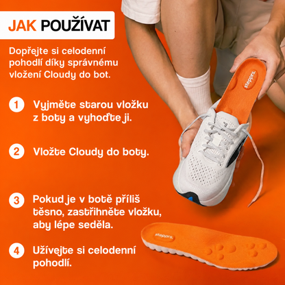 Masážní vložky do bot