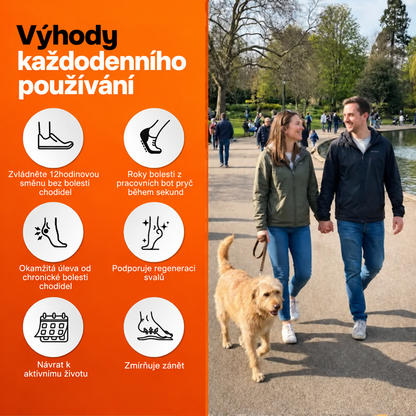 Masážní vložky do bot
